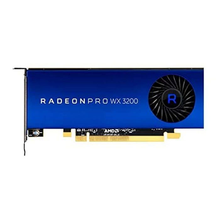 Graphics Card - AMD - Radeon Pro WX 3200 - 4 GB GDDR5 - PCIe 3.0 - 4 Monitors
