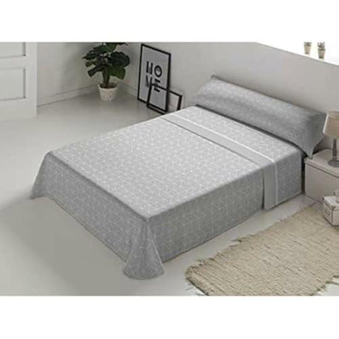 Franela Ankara DOR Sheet Set (90, Gray)