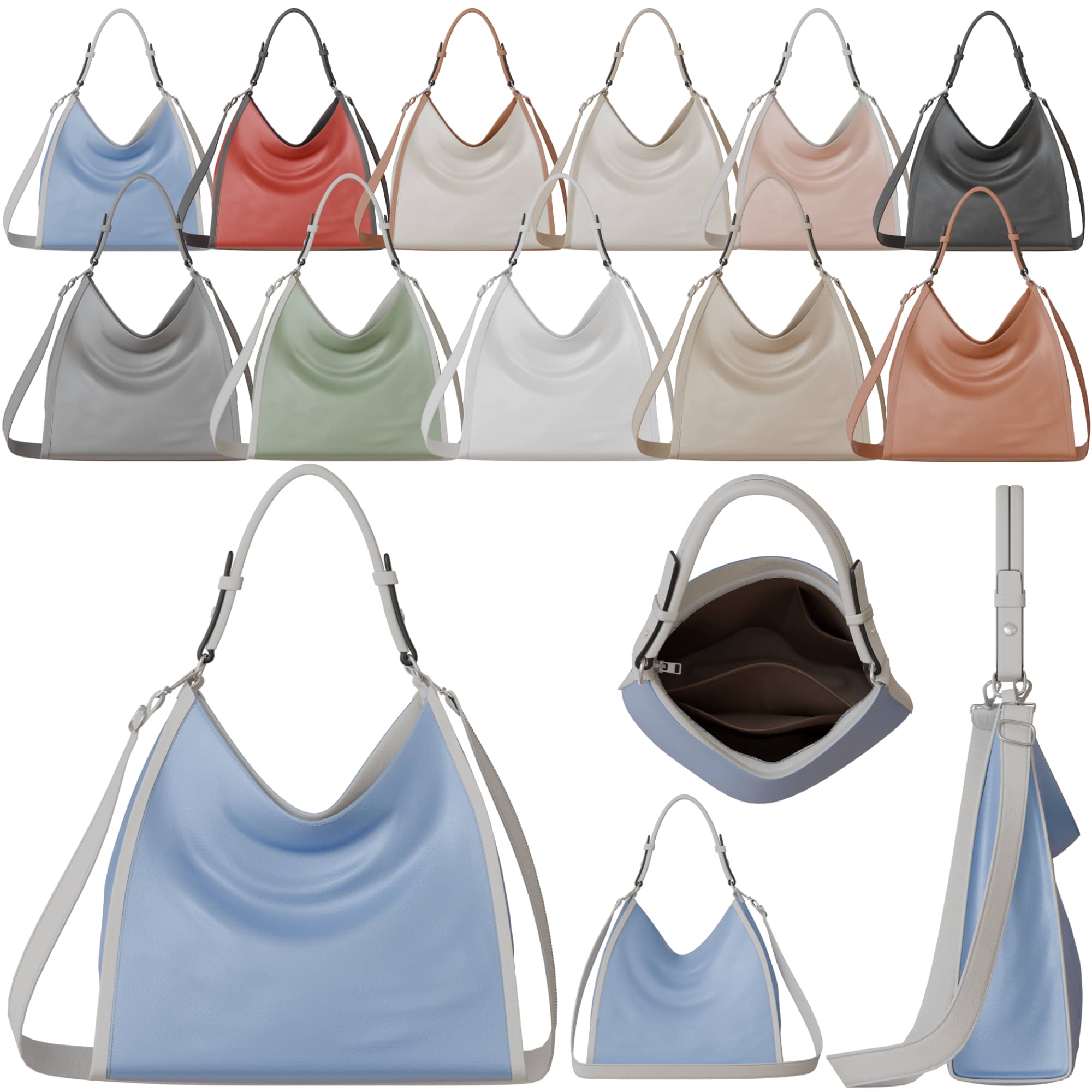 Women's Vegan Handbag - Large Stylish and Practical