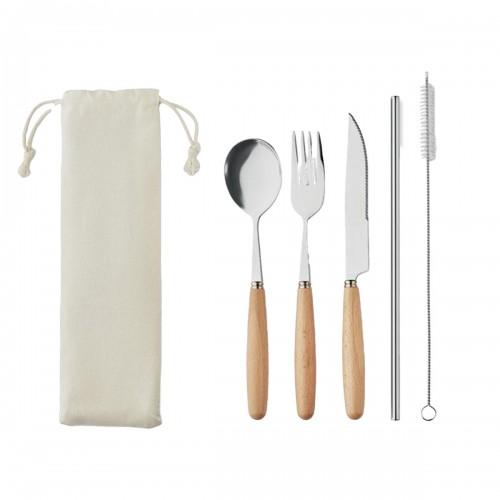 MidOcean Custa Set Stainless Steel Cutlery Set (Pack of 5)