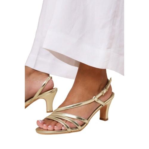 Where's That From Womens/Ladies Mykonos Multi Strap Low Block Heel Sandals
