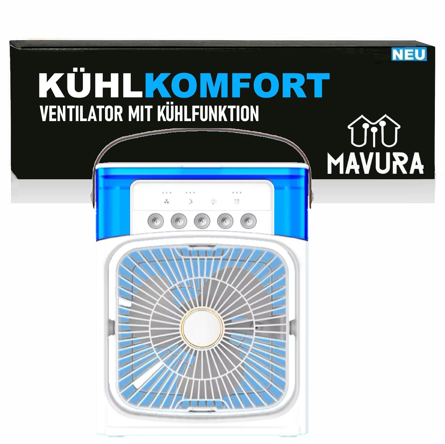 COOLING COMFORT Mini Air Cooler Air Conditioning Units Air Conditioning Mobile Fan 600ml