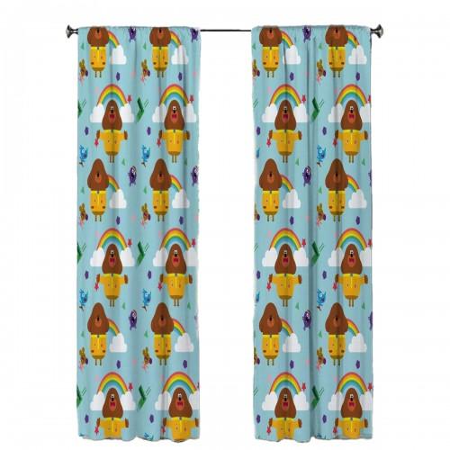 Hey Duggee Rainbow Curtains