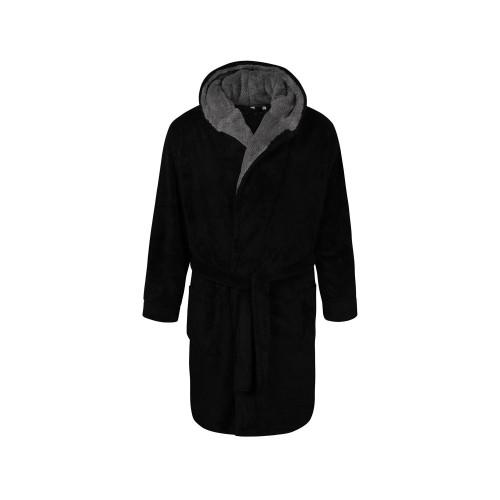 Duke Mens D555 Newquay Hooded Kingsize Dressing Gown