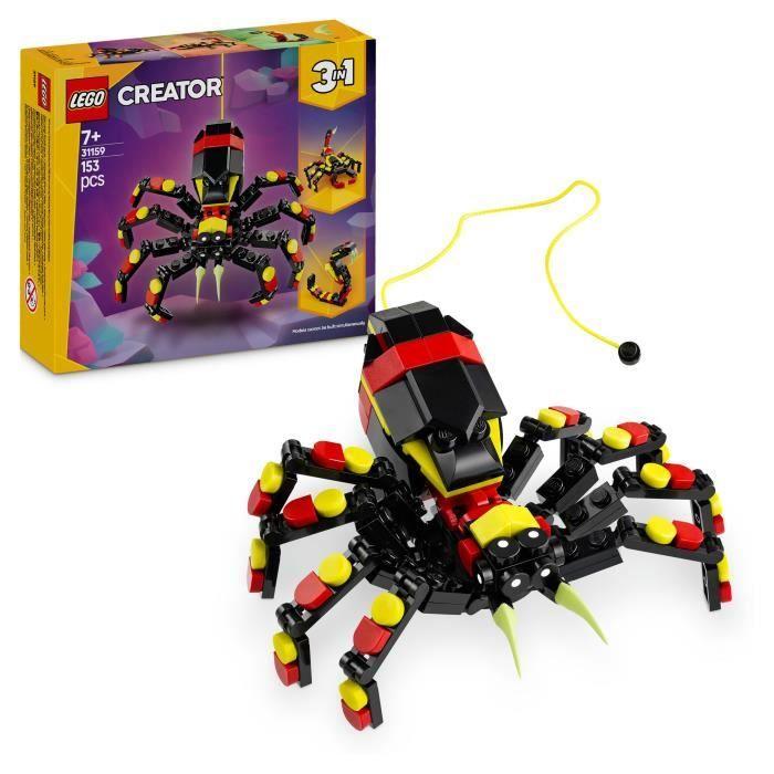 LEGO Creator 31159 3-in-1 Wild Animals : the Surprising Spider - Toy from 7 Years Old