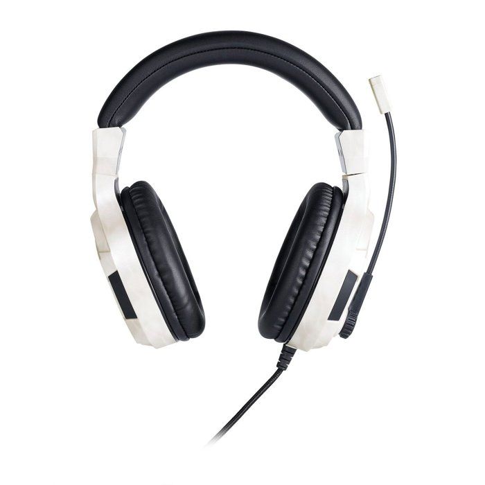 PS4 Headset - BIGBEN - V3 White - Wired - Over-ear - Adjustable Microphone