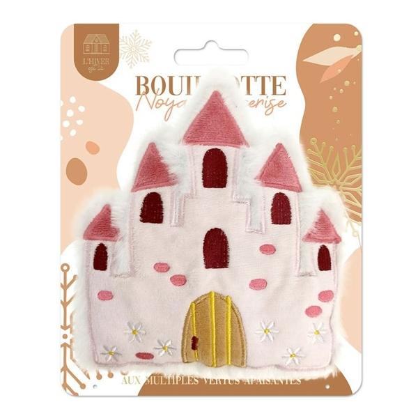 Princess Castle Shaped Cherry Pit Hot Water Bottle