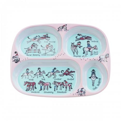 Tyrrell Katz Horse Divided Plate