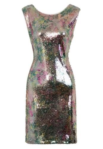 Girls On Film Womens/Ladies Aion Metallic Sequin Dress