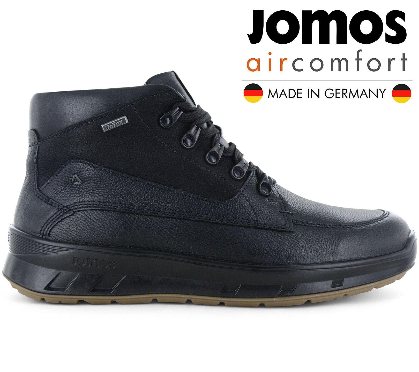 JOMOS Dynamic Shoes - Men's Winter Boots - Leather Black 327907-276-000 ORIGINAL