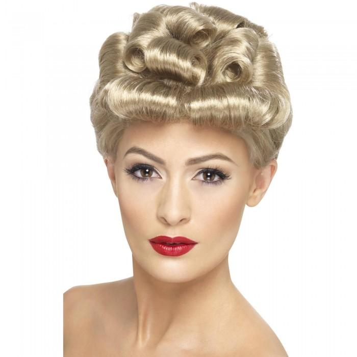 Smiffys Womens/Ladies 40s Vintage Wig