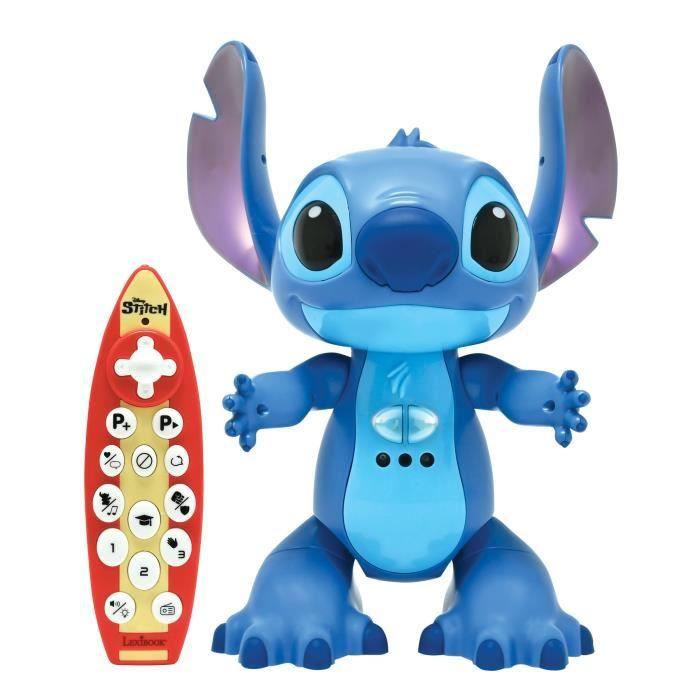 Stitch Interactive Bilingual French English Robot, Gesture Control and Remote Control, Reacts To Touch, Programmable, L