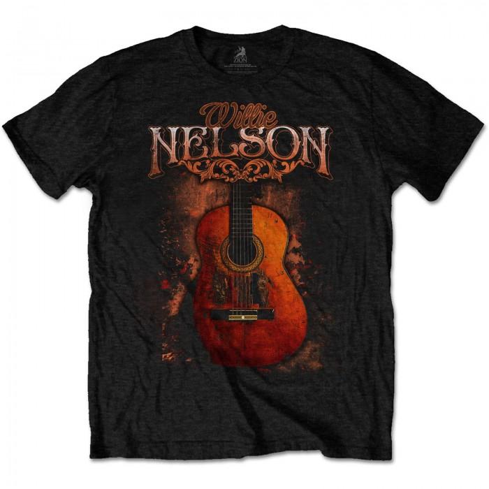 Willie Nelson Unisex Adult Trigger Cotton T-Shirt