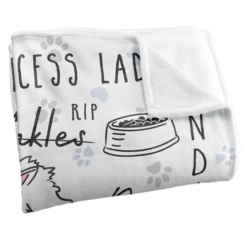 The Office Angela Silky Cats Soft Touch Blanket