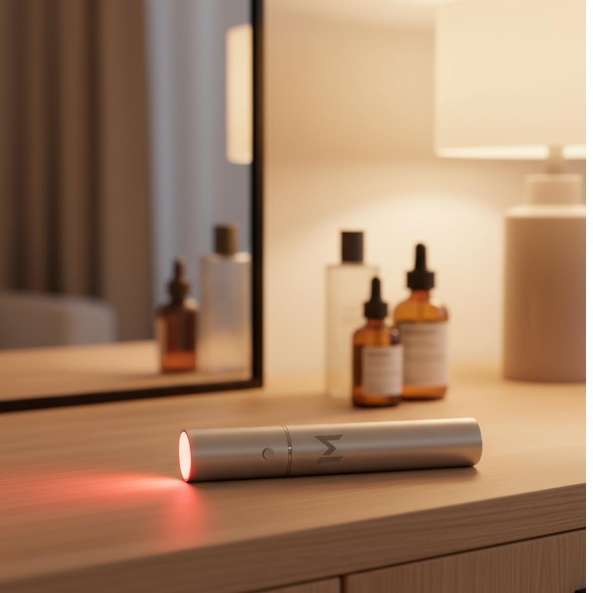 Mvolo® ReliefTorch – Portable Infrared Lamp for Pain Relief – Red Light Therapy – Recovery and Muscle Relaxation – Compact and Rechargeable