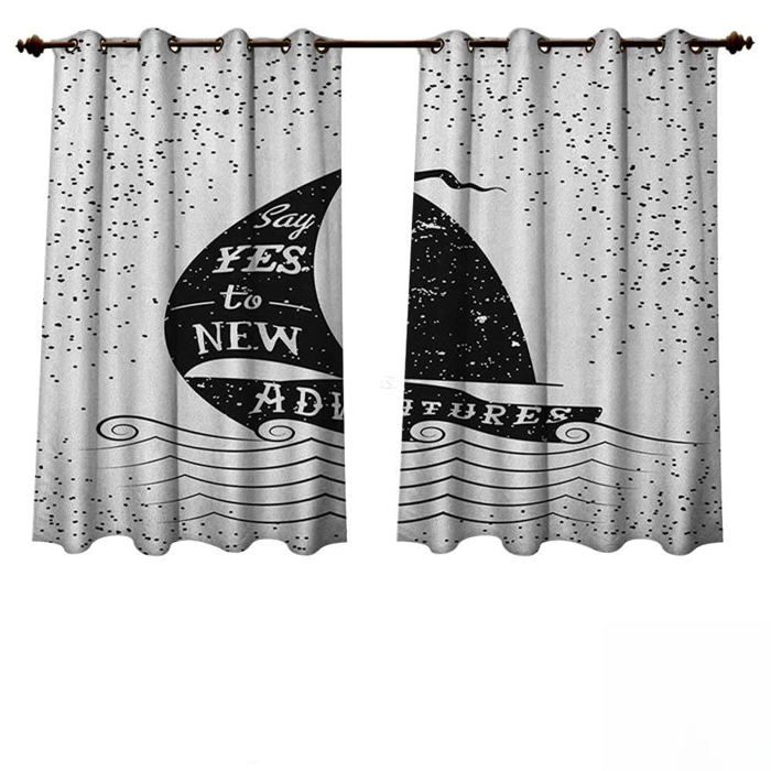 Outdoor Protective Curtains - Anshesix - Nautical - Ultraviolet - Fantasy - Seashells - Ocean - Sci-Fi