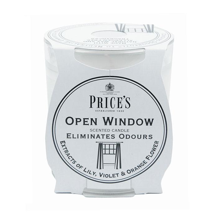 Prices Open Window Scented Jar Candle Lily Violet & Orange Flower