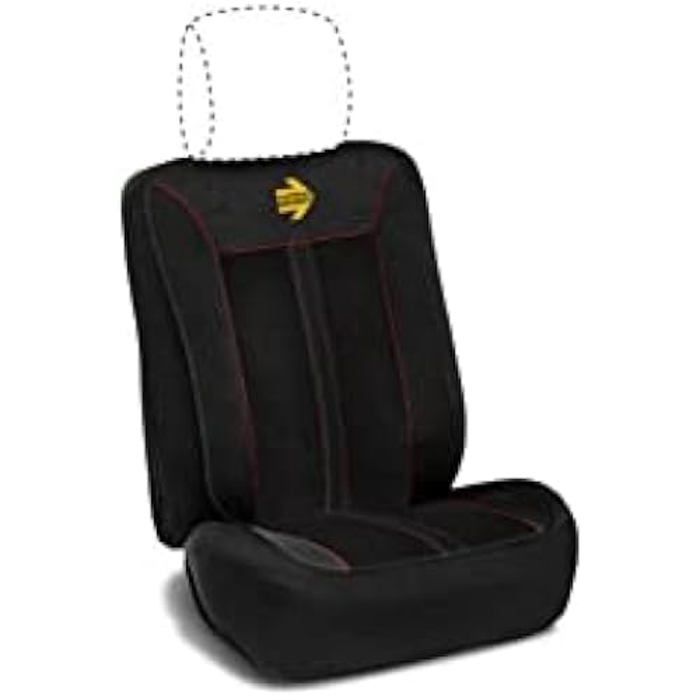 Seat Back - MOMO - Black/Red - Lamination Foam - Universal Size - Optimal Comfort
