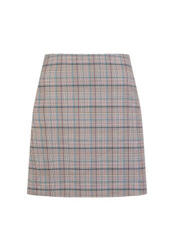 Girls On Film Womens/Ladies Avenue Check Skirt
