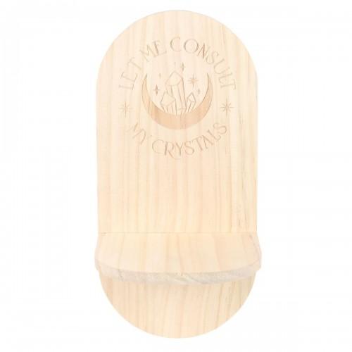 Something Different Let Me Consult My Crystals Floating Shelf