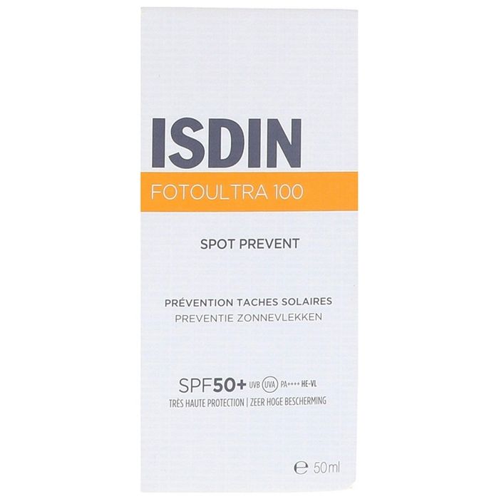Isdin FotoUltra 100 Spot Prevent Sunspot Prevention SPF 50+ 50 ML
