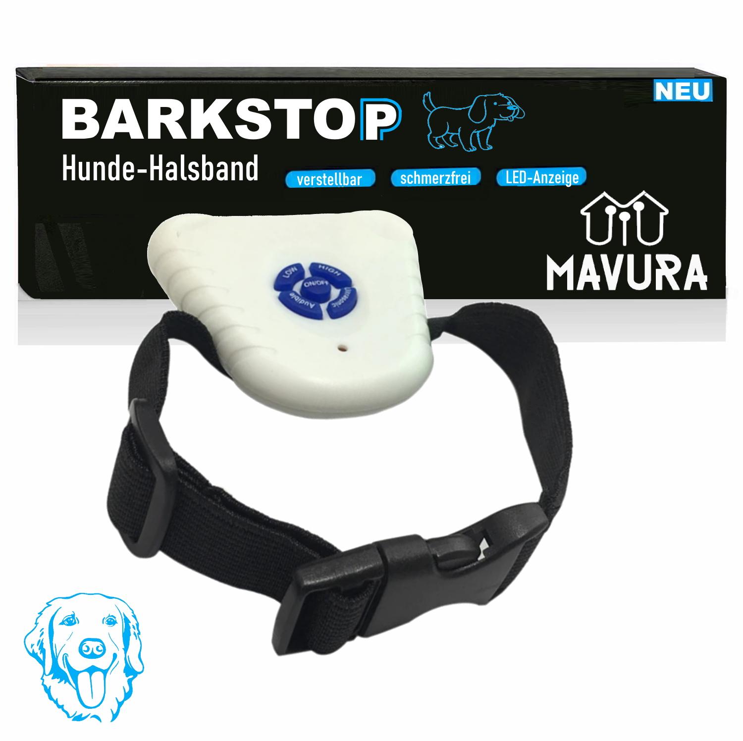 BARKSTOP Dog Training Collar Anti Barking Training Ultrasonic Collar