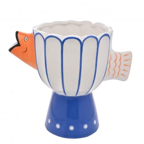 Hestia Fish Deco Vase