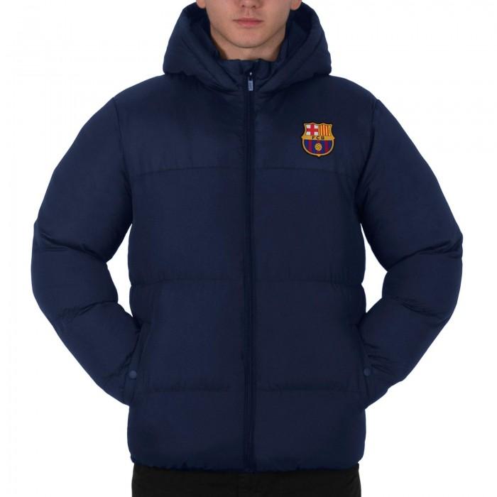 FC Barcelona Men's Crest Quilted Jacket
