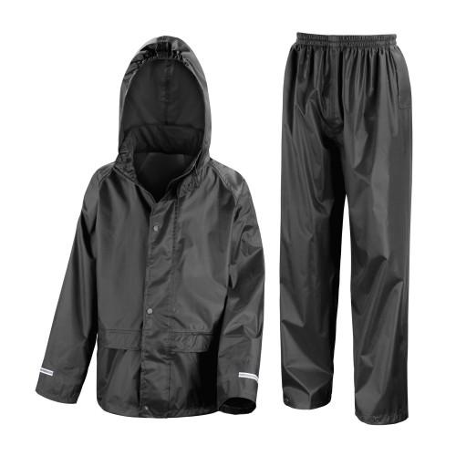 Result Core Childrens/Kids Waterproof Rain Suit Set