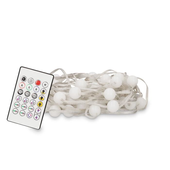 10M KSIX CONNECTED COLOURED LED BUBBLES STRIP