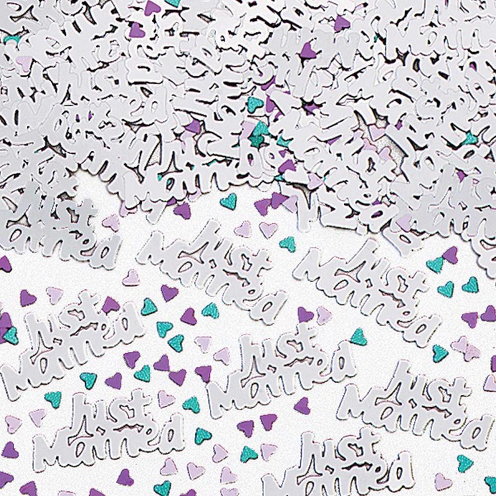 Amscan Just Married Metallic Confetti (14g)