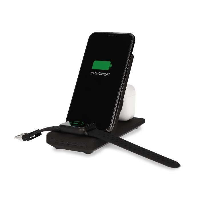 3-in-1 Wireless Charger – KSIX – iPhone / Watch / AirPods