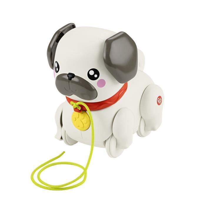 Fisher-Price My Pug Walk-Along Baby Pull-Along Toy HTW94