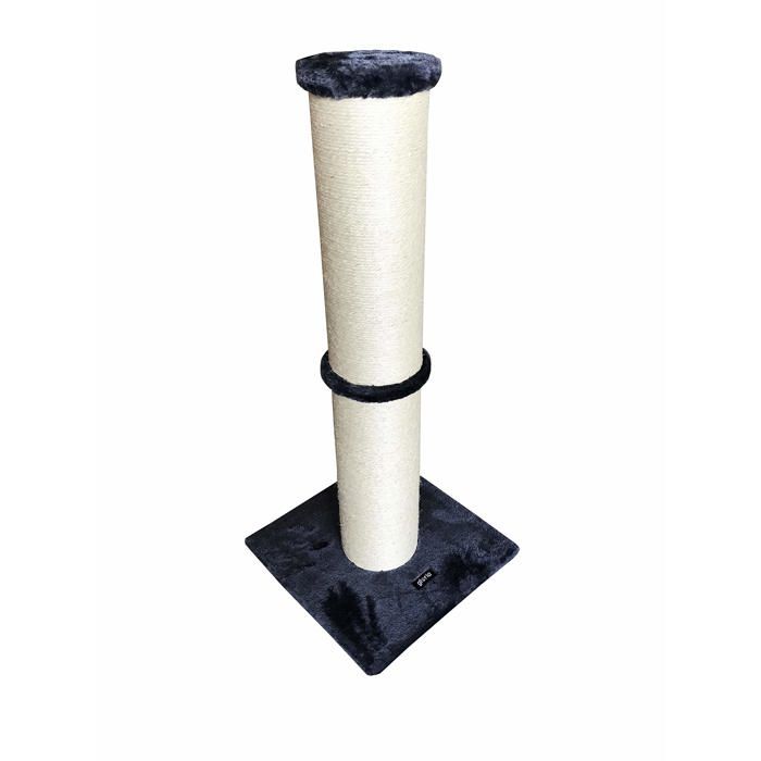 Cat Scratcher - GLORIA THE BEST FOR YOUR BEST FRIEND - Sinaloa - 36x81.5x36 Cm - Grey - Sisal