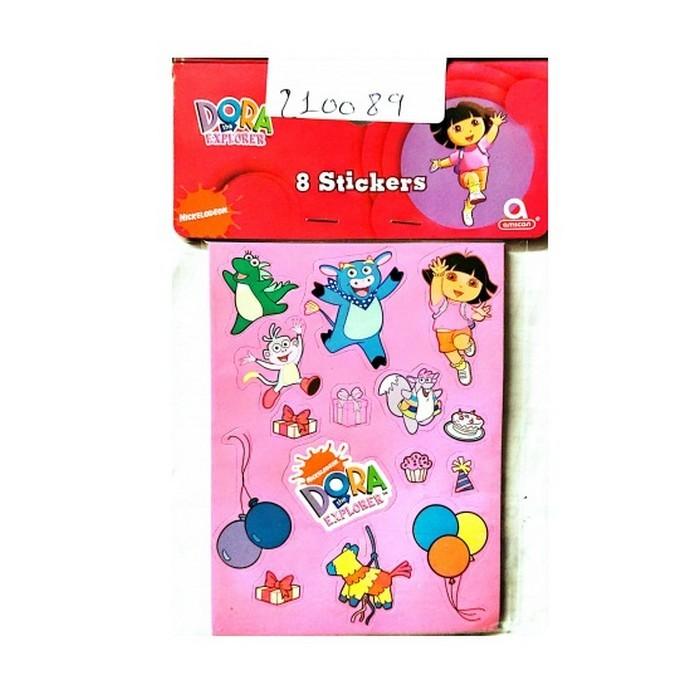 Dora The Explorer Characters Stickers (Pack of 8)