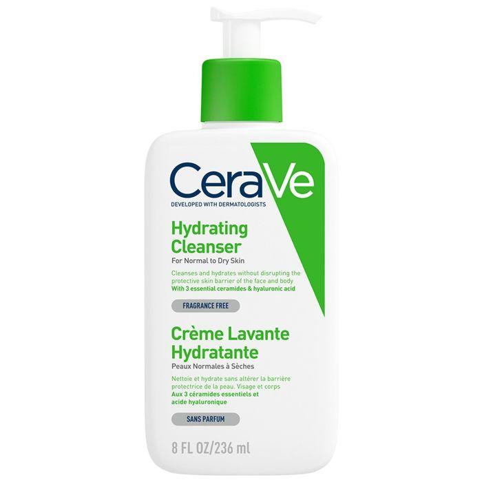 Moisturizing Cleansing Cream - CERAVE - 236ml - Hyaluronic Acid - 3 Essential Ceramides - Non-comedogenic