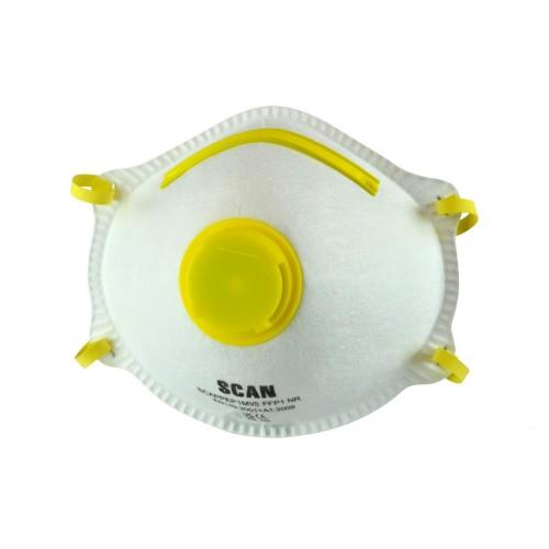 Scan Molded Disposable Valved Mask