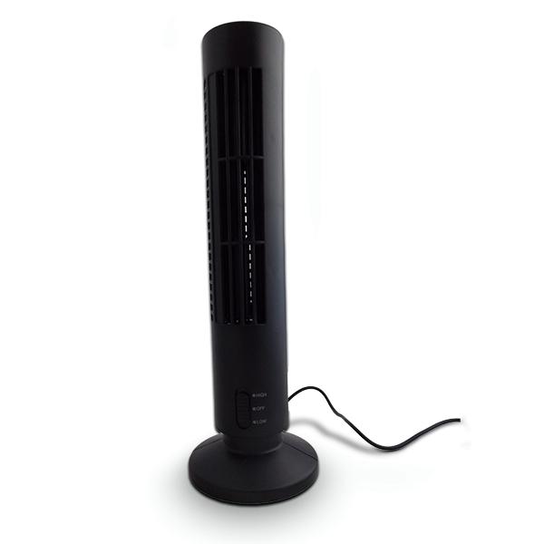 White USB Tower Fan