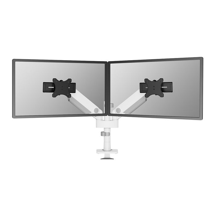 Desk Mount - NEOMOUNTS - 2 Screens 24"-34" - Max. 11 Kg - Height Adjustment - Adjustable Tilt