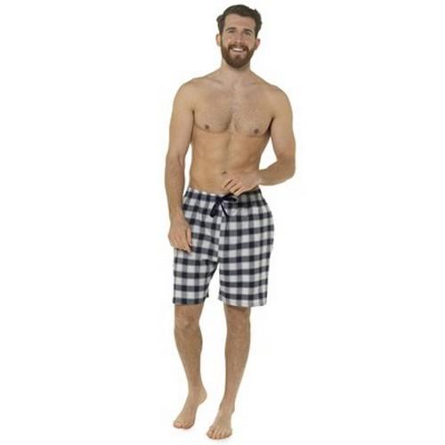 Foxbury Mens Checked Lounge Shorts (Pack Of 2)