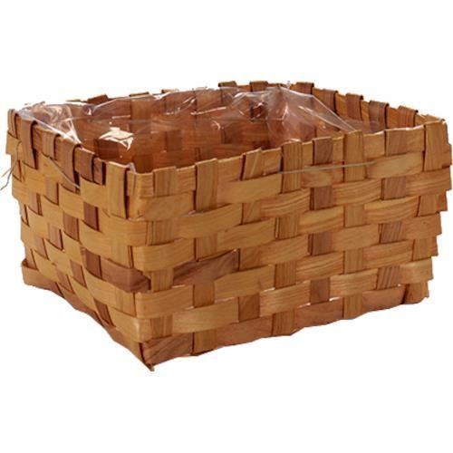 Ibergarden Flower Pot 27 X 21 X 12.5 Cm Natural Reed