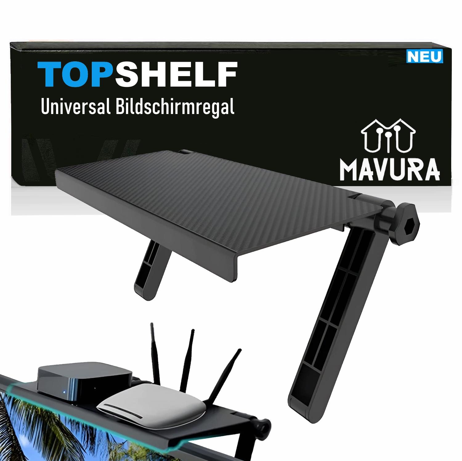 TOPSHELF Universal Screen Shelf Screen Storage Shelf Monitor PC TV