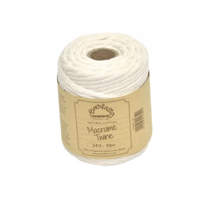 Everlasto 34/3 Cotton Macrame Twine