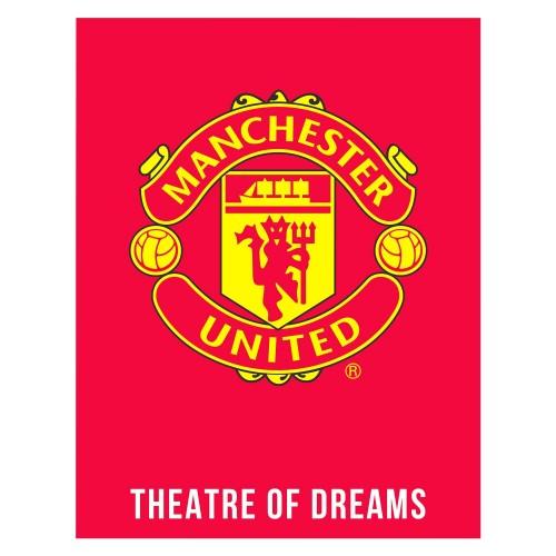 Manchester United FC Theatre of Dreams Crest Rug