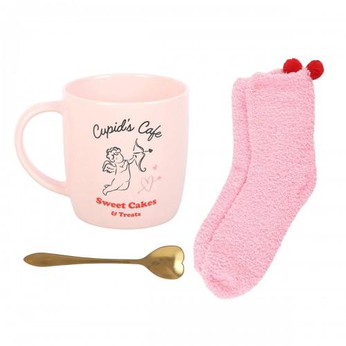 Something Different Cupid's Cafe 350ml Mug Set