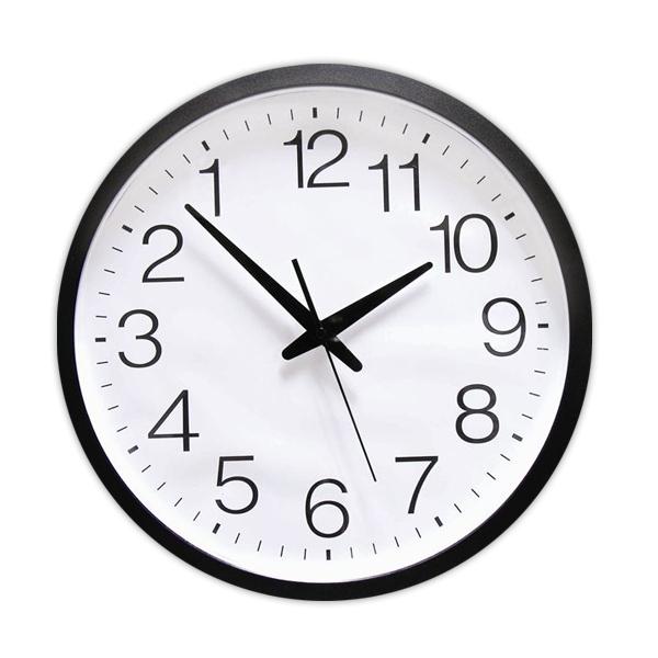 Wall Clock with Inverted Numbers