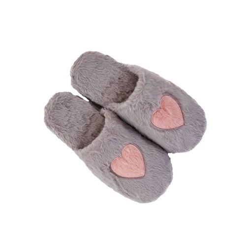 Keanu Womens/Ladies Heart Memory Foam Mules