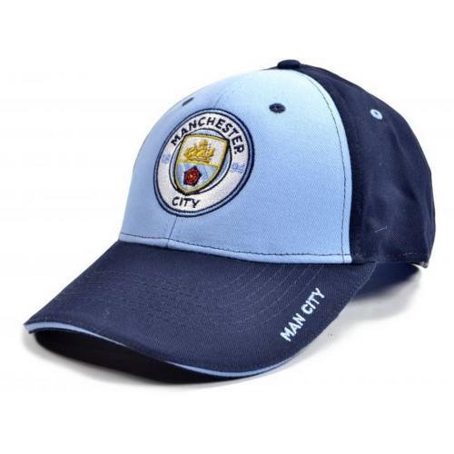 Manchester City FC Contrast Panel Baseball Cap