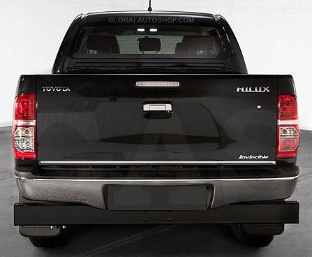 Toyota HILUX - Chrome Trunk Trim - Tailgate Accent - Premium Car Rear Detail - Shine Enhancer