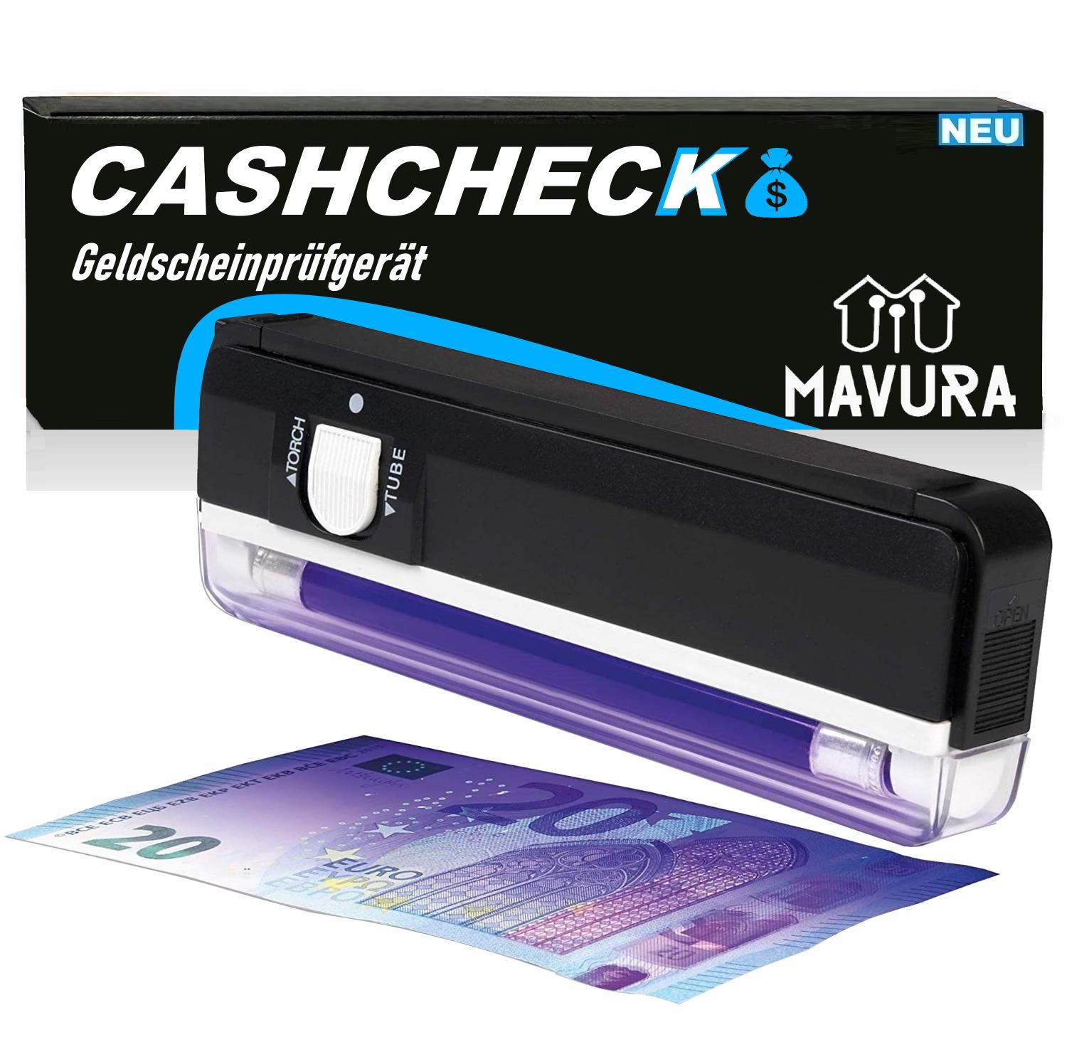 CASHCHECK Banknote Validator, Banknote Tester, Money Checking Lamp, Money Tester